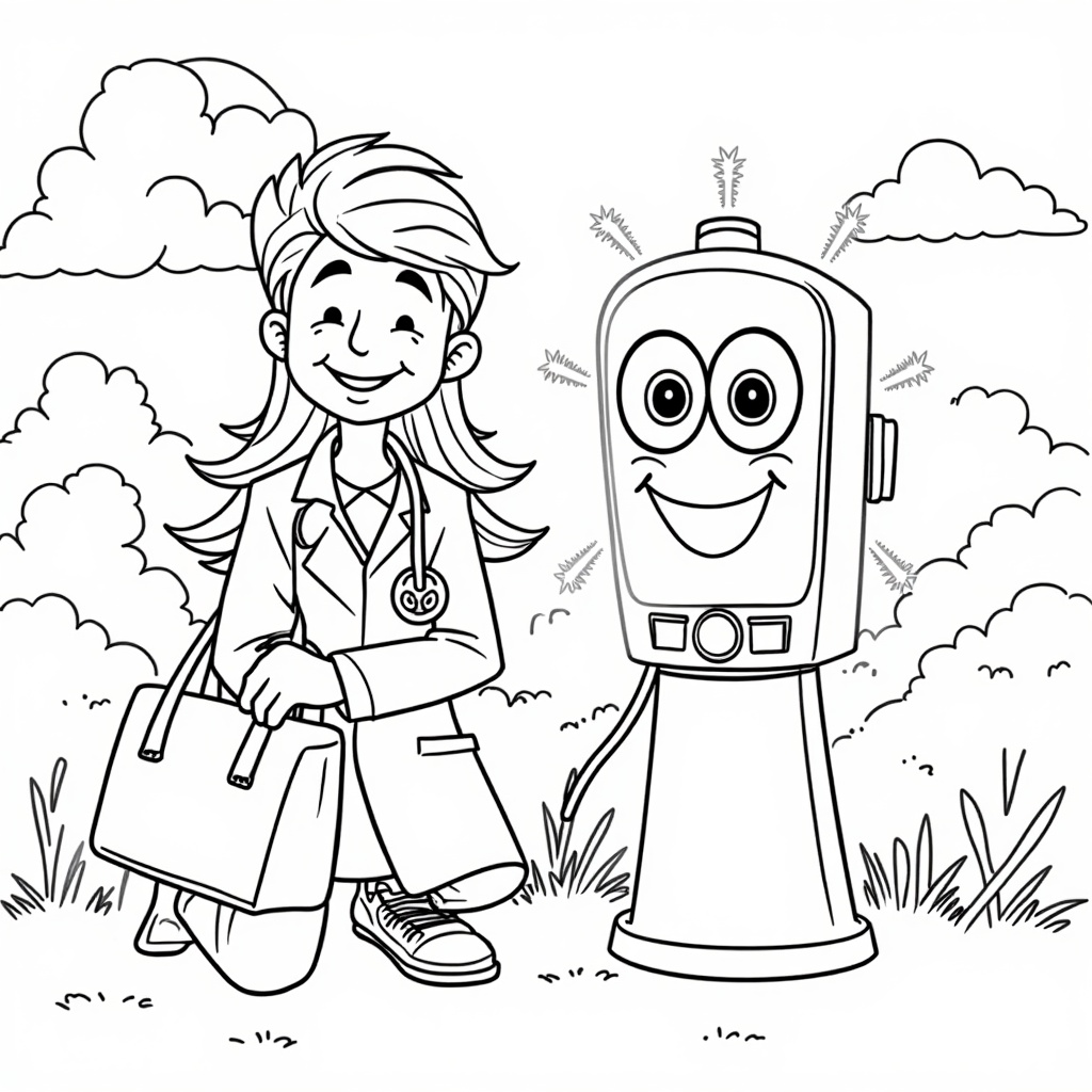 Doctor and Siren Adventure colored preview