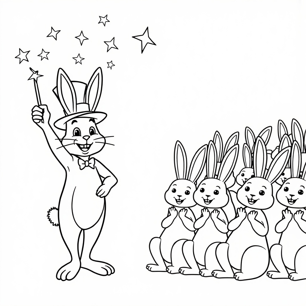 Magic Moments with the Rabbit colored preview