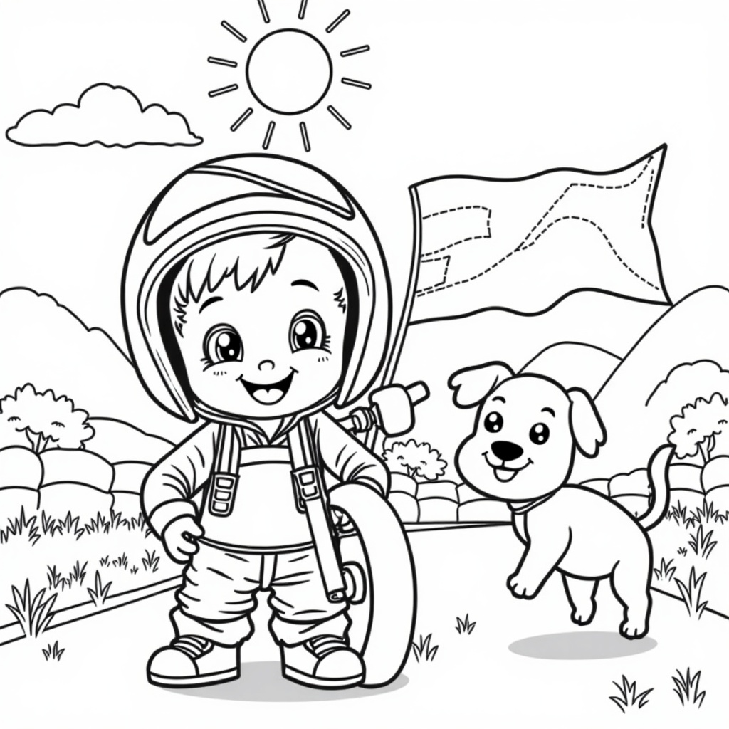 Joyful Racing Adventure colored preview