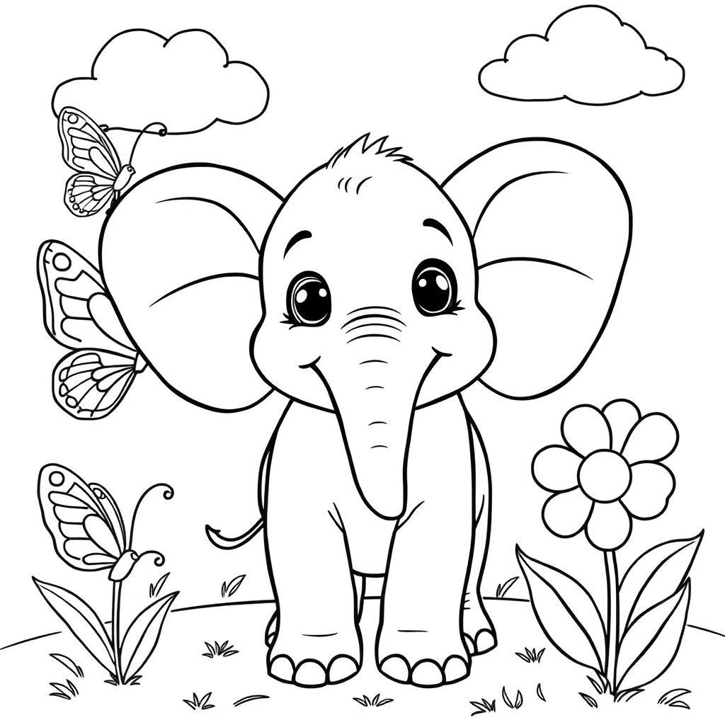 Elephant's Happy Day