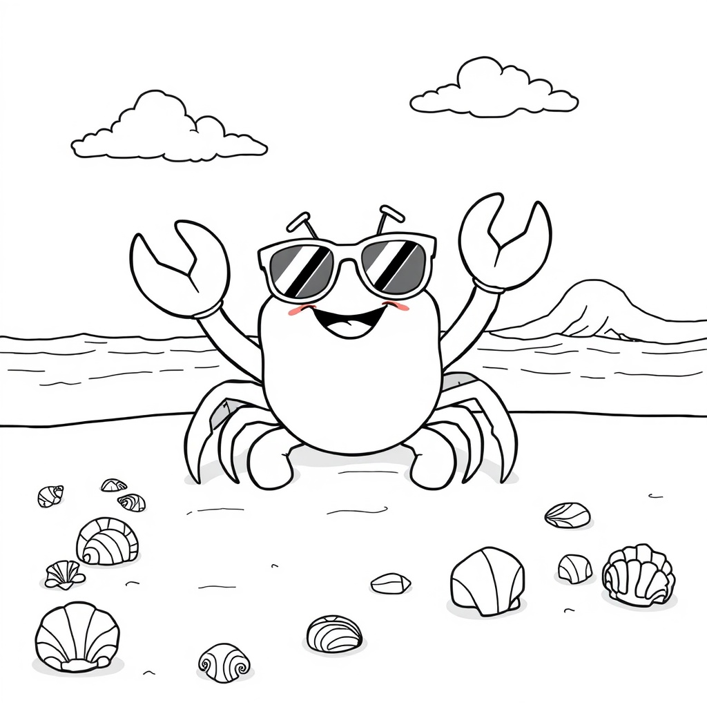 Crabby Beach Fun