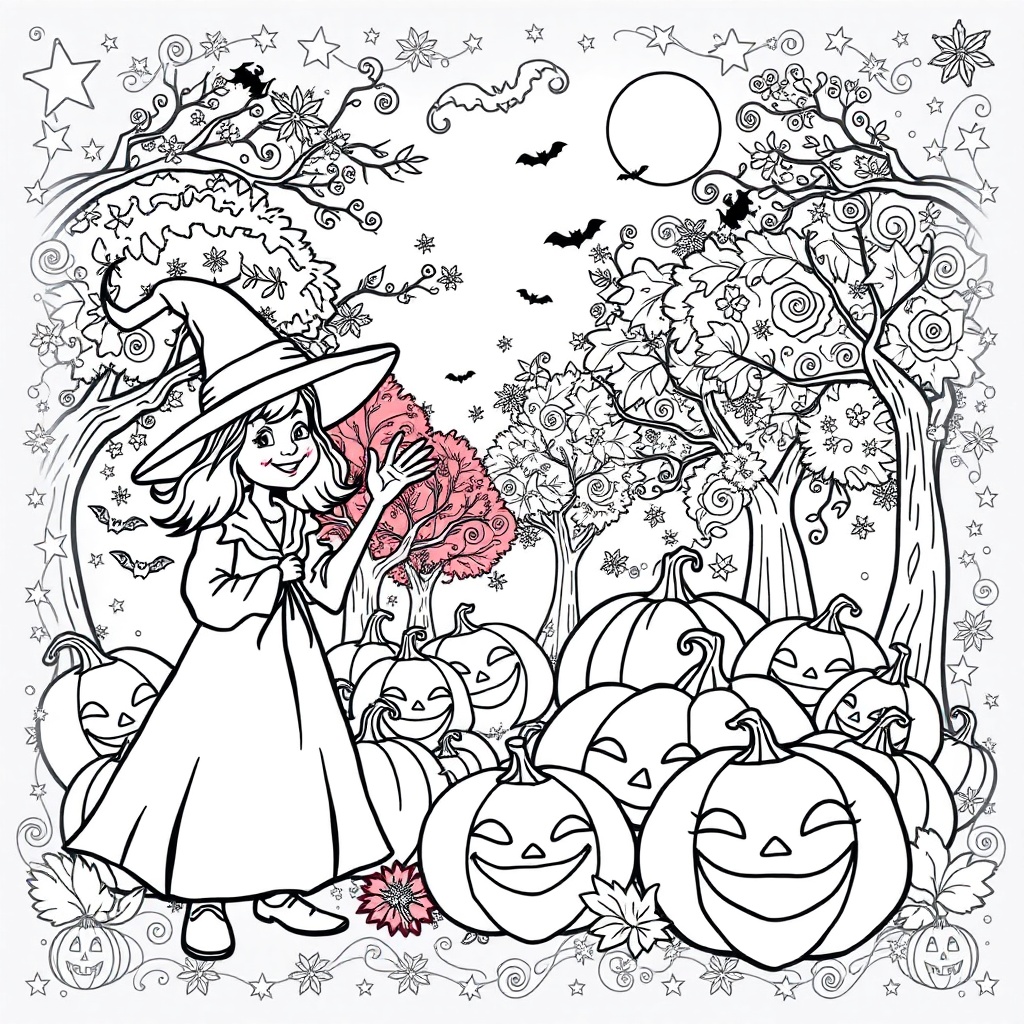 Witch's Autumn Adventure