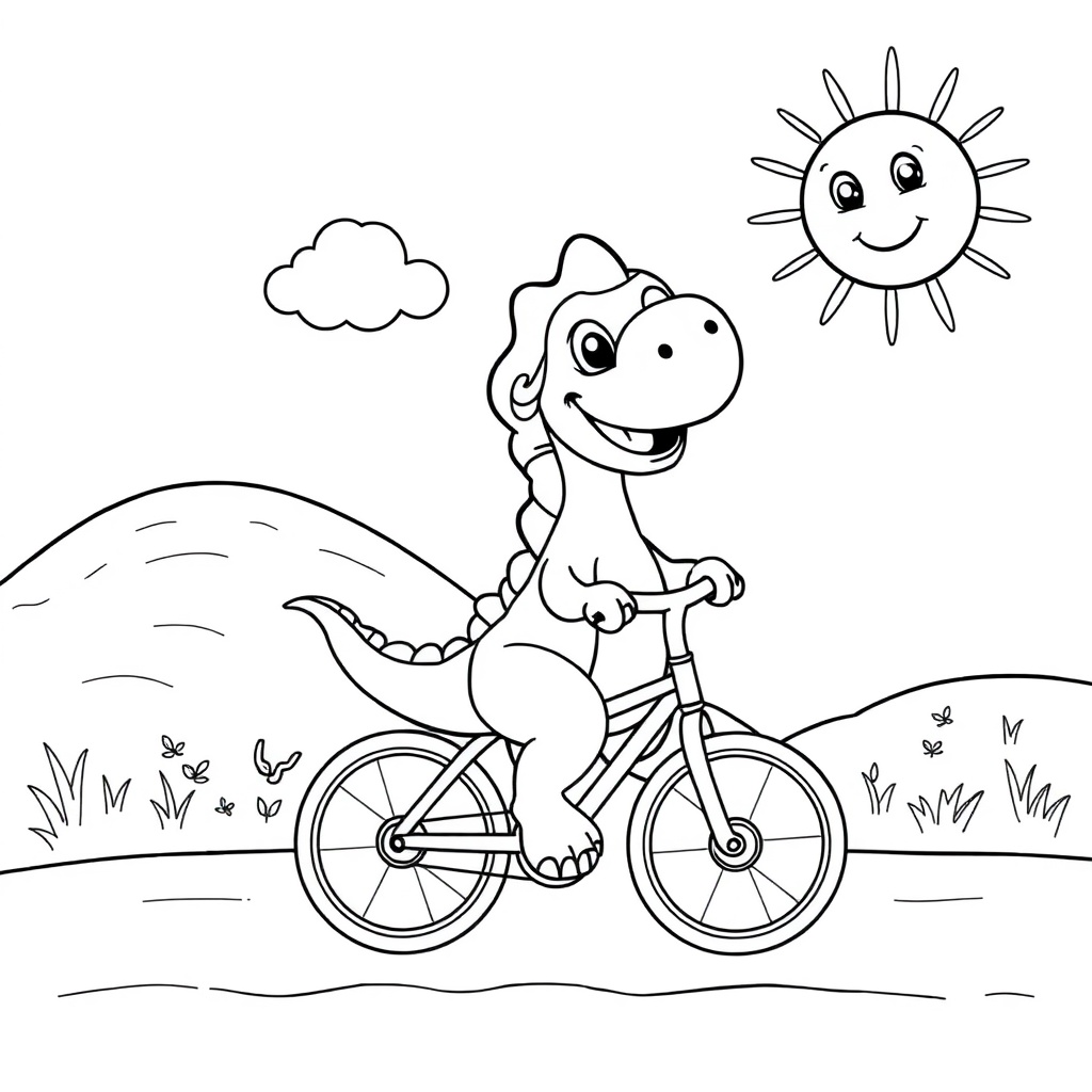 Dino's Happy Bike Ride