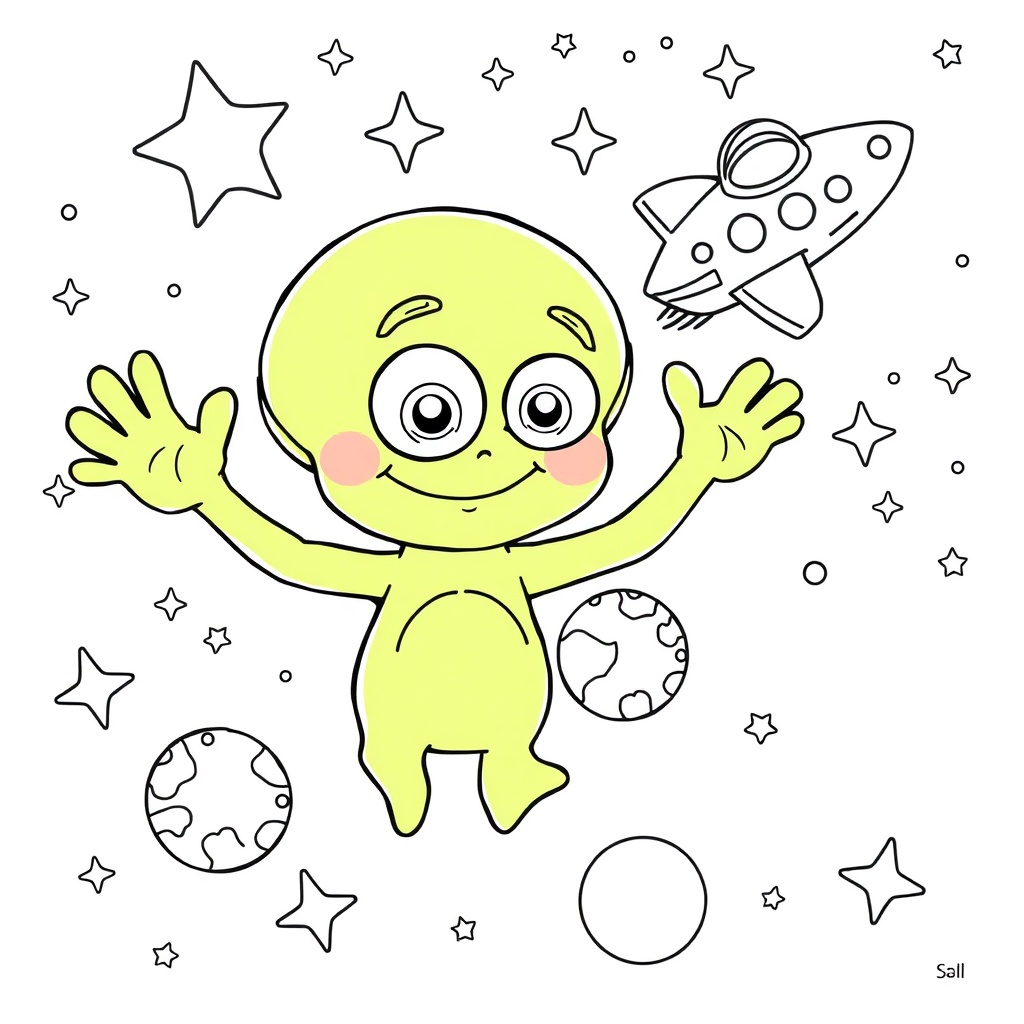 A Friendly Alien Adventure