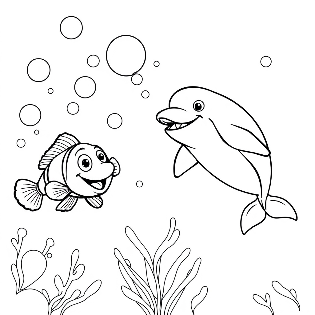 Underwater Friends Cheer