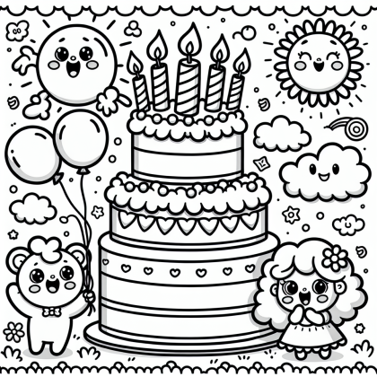 Birthday Cake Celebration