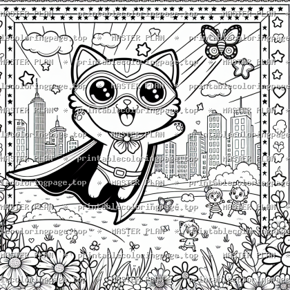 The Caped Cat Adventure