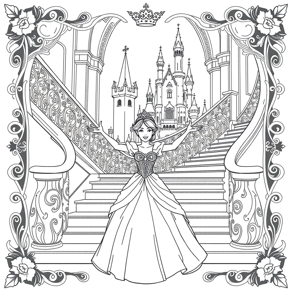 Princess and the Grand Staircase