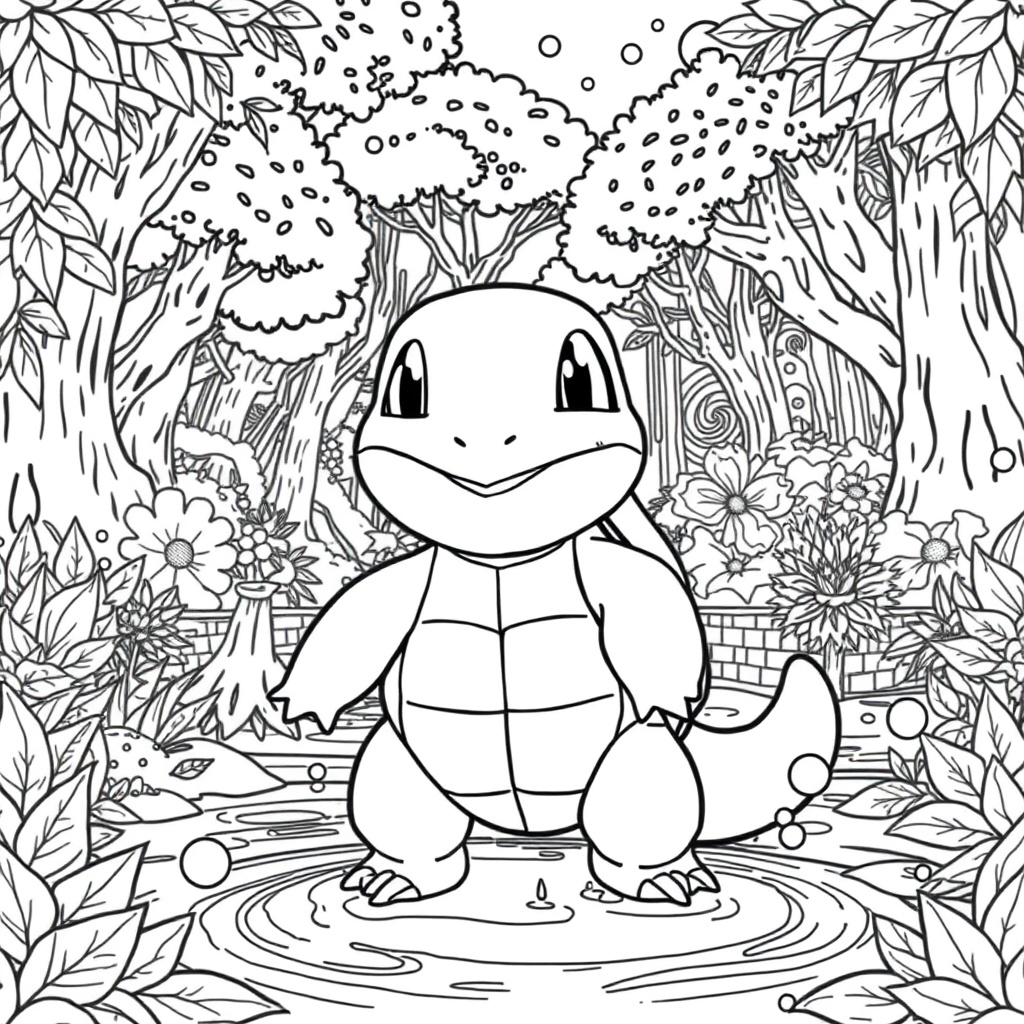 Squirtle's Splashing Adventure