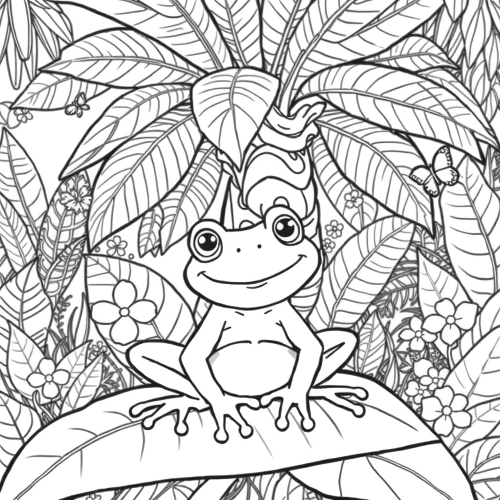Frog's Tropical Adventure