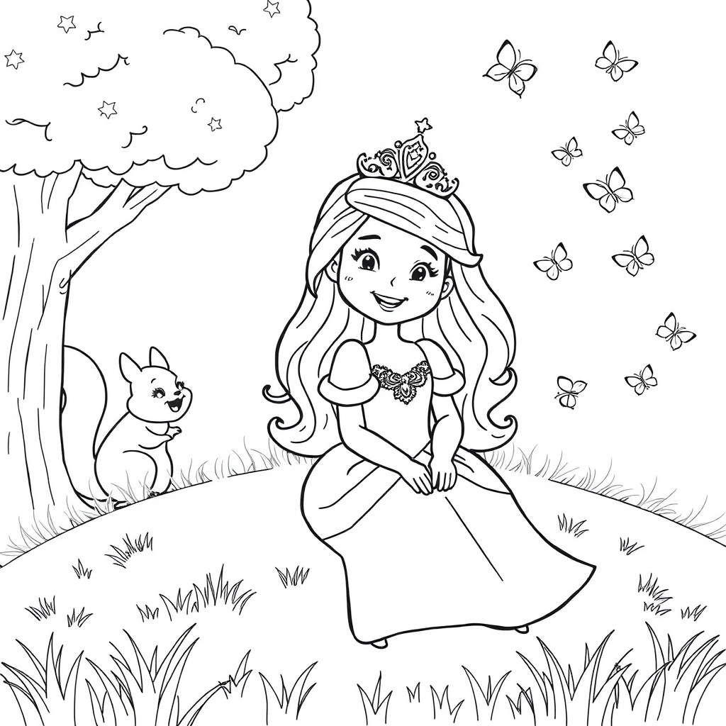 Princess and Her Tiara