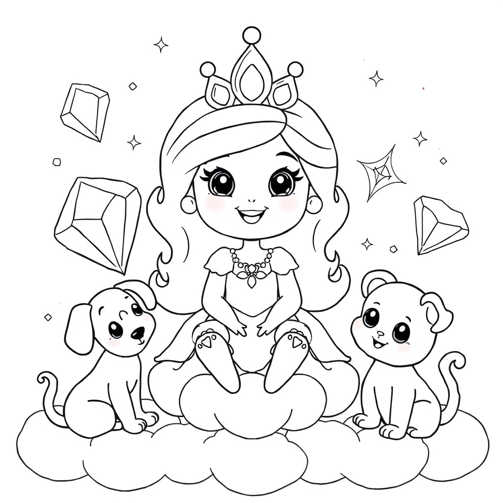 Princess and Her Jewels