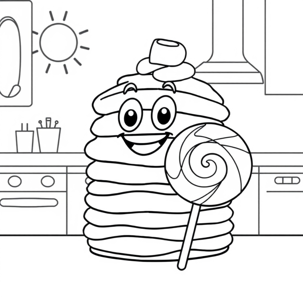 Pancake and Lollipop Fun