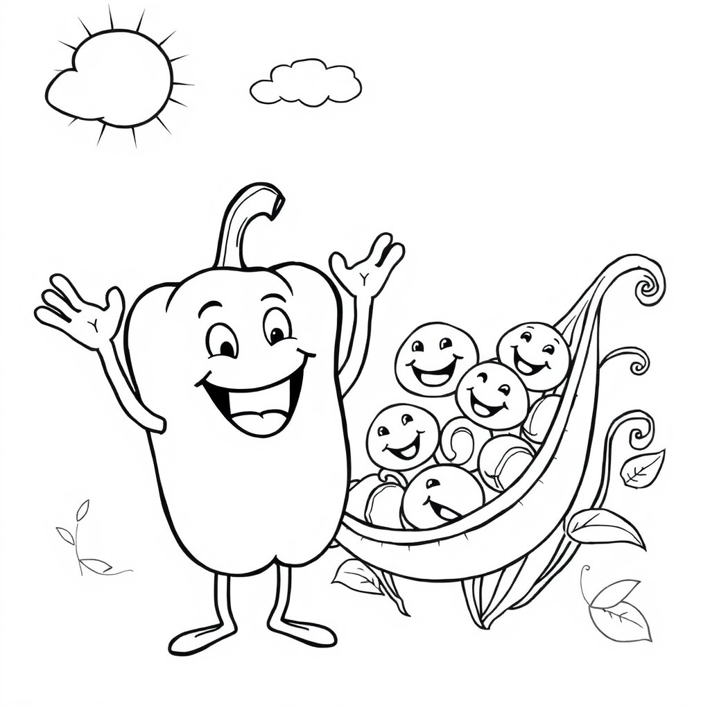 Happy Veggie Friends