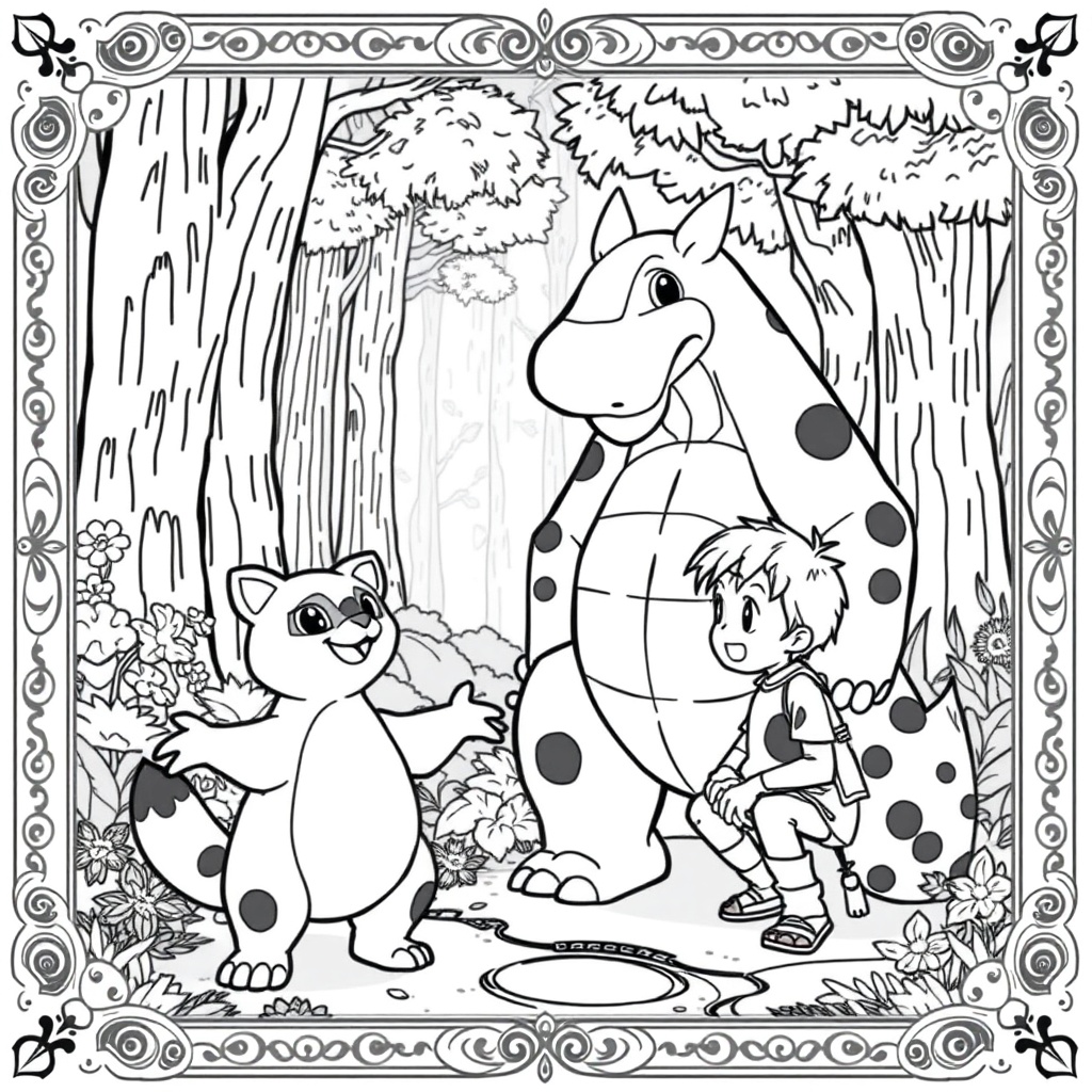 Teddiursa's Forest Adventure