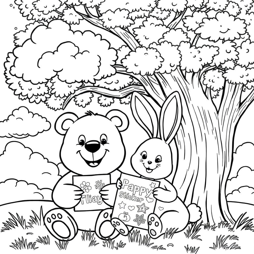 Sticker Fun with Friends