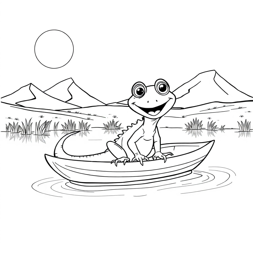Lizard's Boat Adventure