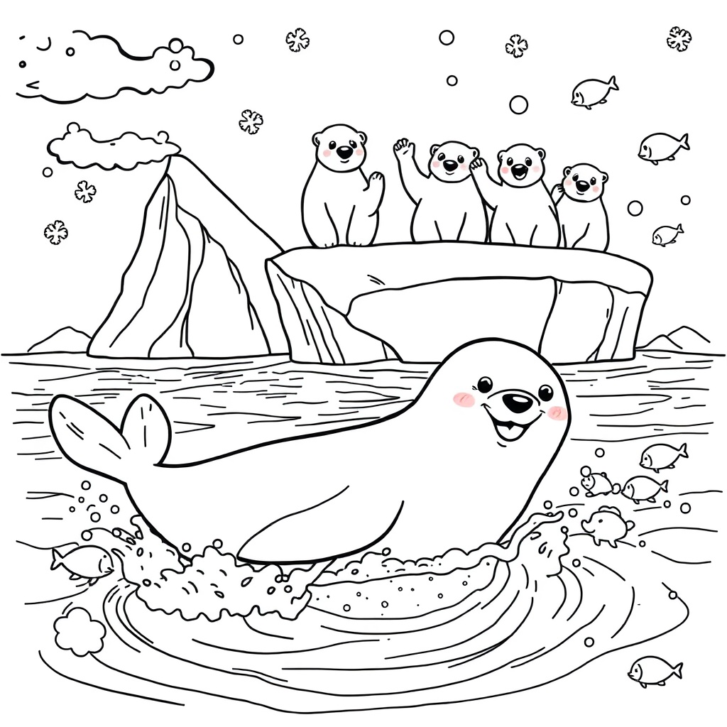 Underwater Fun with Friends