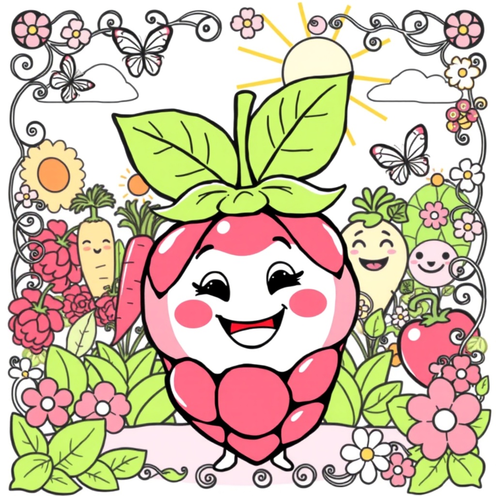 Raspberry's Joyful Garden